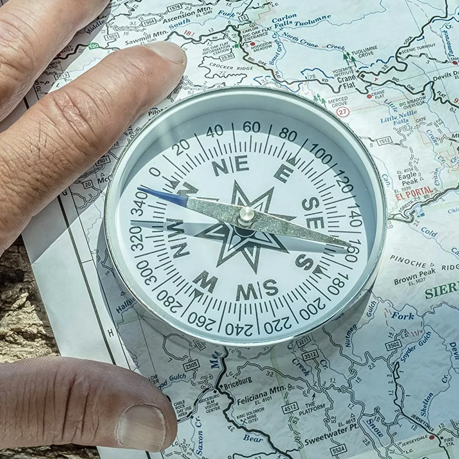 / Inch Handheld and Best choice for Fashion-forward 1 Navigation 3 (80 Compass MM Pc) direction / Large