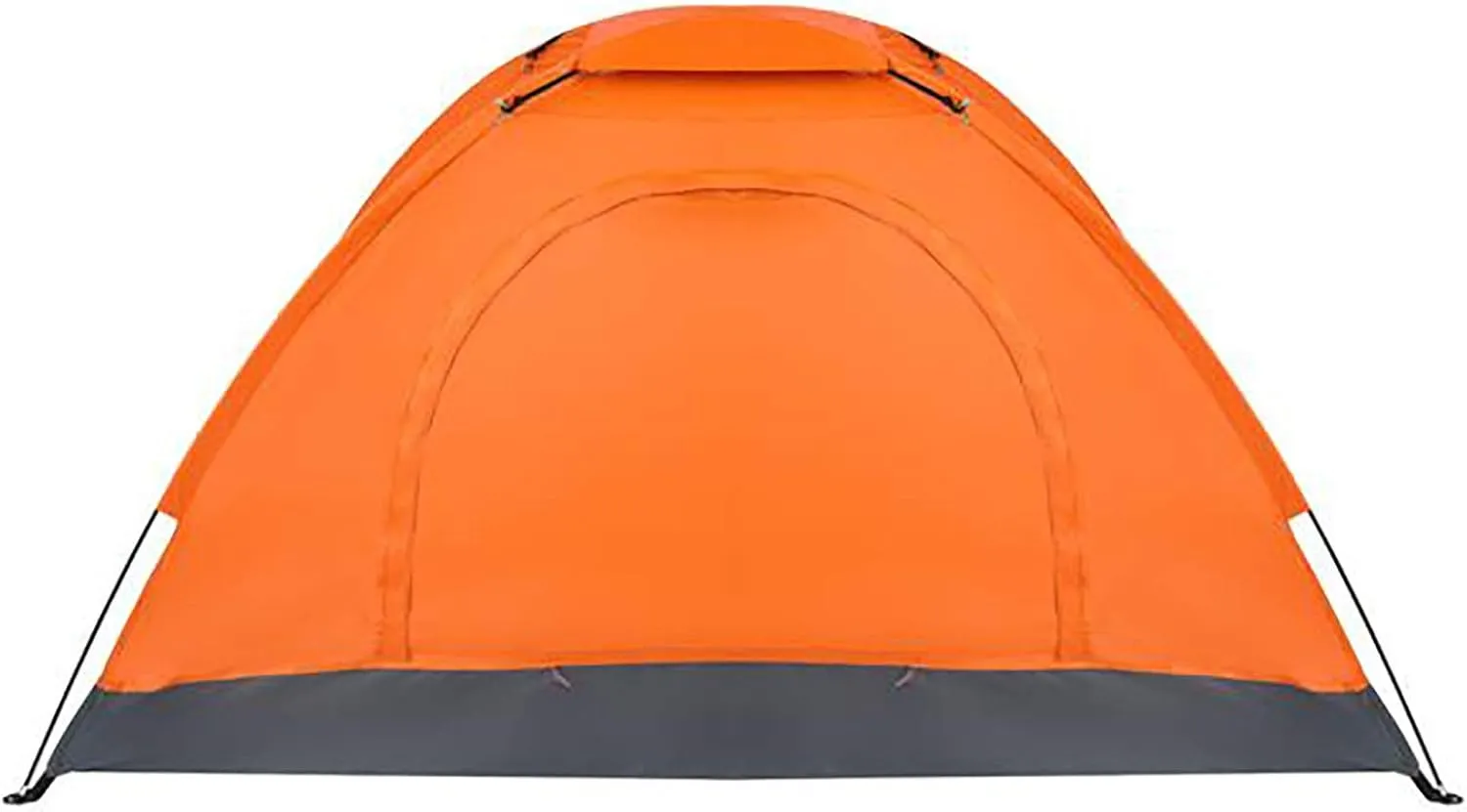 1-Person Waterproof Camping Dome Tent Automatic Pop Up Quick Shelter Outdoor Hiking Orange