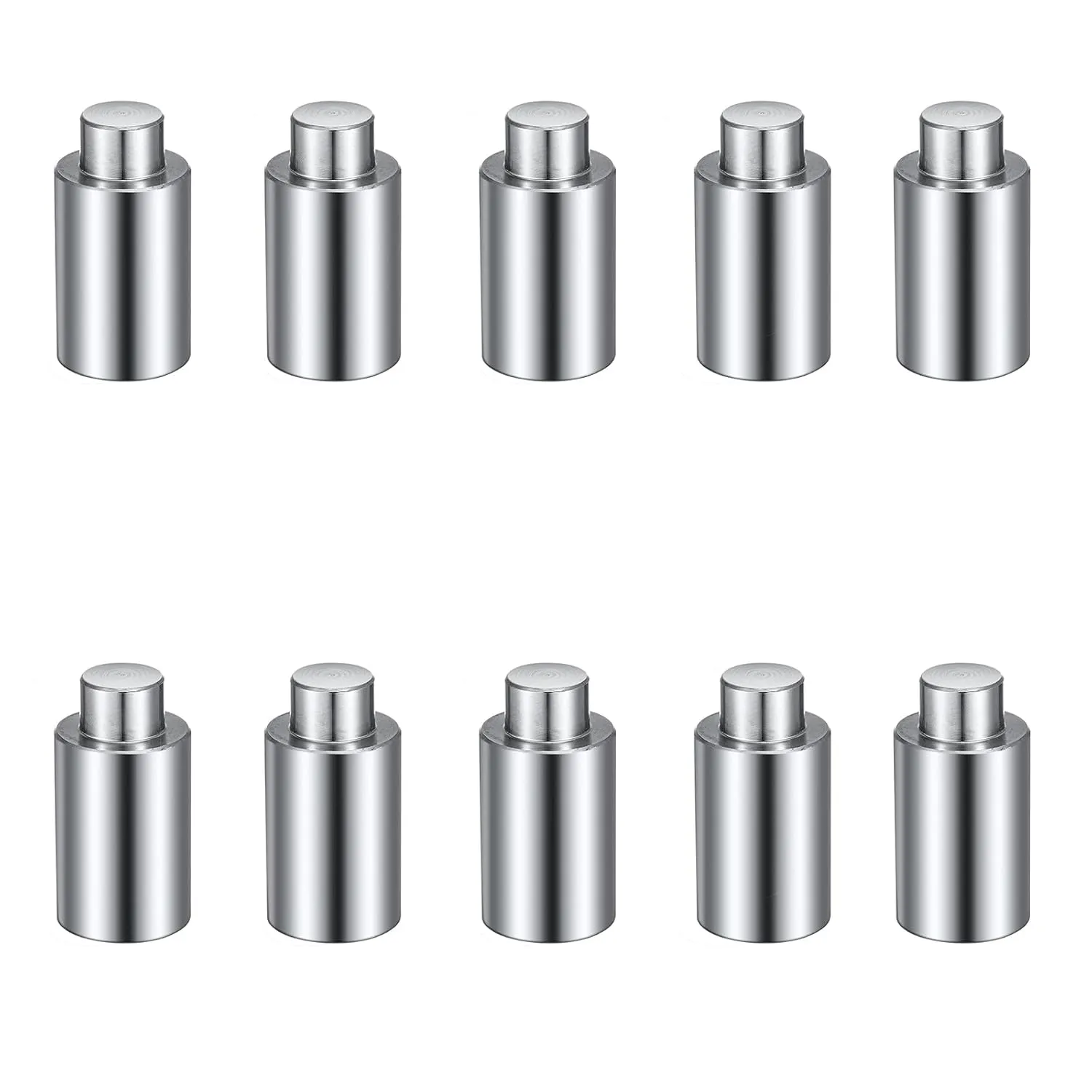 10 PCS Welding Table Fixture Pins, 5/8" x 1" x 1.5" Stop Alignment Stainless Steel Accessories Welding Square Quick Setup Fixturing Kit, Tools and Accessories for Table