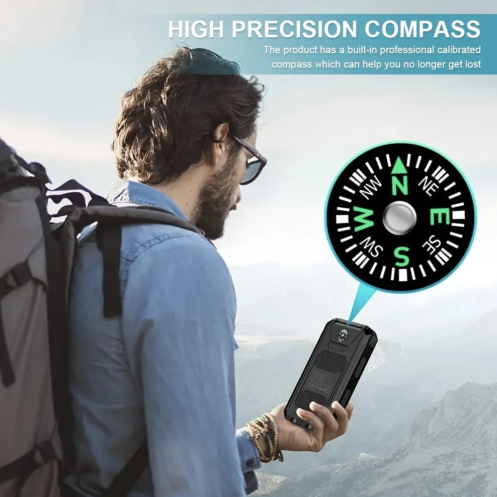 10000 mAh Solar Mobile Power Bank