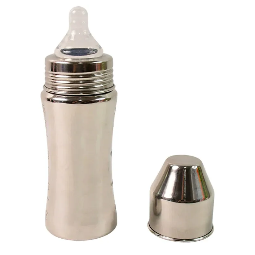 11685 Apex Stainless Steel Little Champ Baby Feeding Bottle (250 ml)