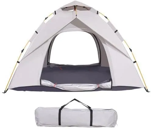 1/2/3/4 Person Camping Tent, Instant Easy Pop Up Tents for Camping,Automatic Waterproof Family Camping Tent, Easy Set Up Tent,Portable Cabin Tent for Hiking Traveling