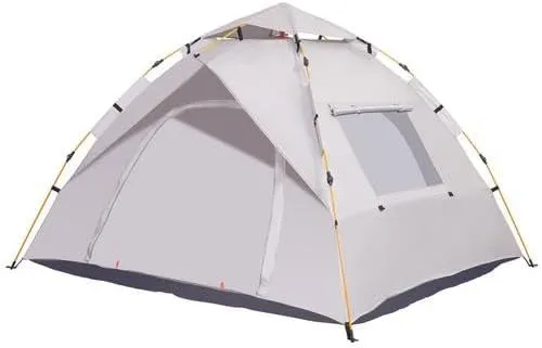 1/2/3/4 Person Camping Tent, Instant Easy Pop Up Tents for Camping,Automatic Waterproof Family Camping Tent, Easy Set Up Tent,Portable Cabin Tent for Hiking Traveling