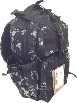 18" 1200cu. in. Tactical Sling Shoulder Hiking Backpack TL318 DMBK Digital Camouflage