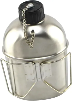 1Set Canteen Bottle Lightweight Portable Water Bottle for Hiking Camping Use Leakproof Design for Outdoor Adventures