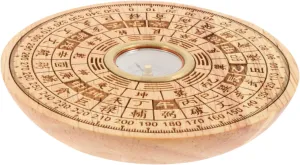 1set Feng Shui Compass Craft Multi Use Pan for Home Office Decoration Unique Chinese Compass for Craftsmanship and Design