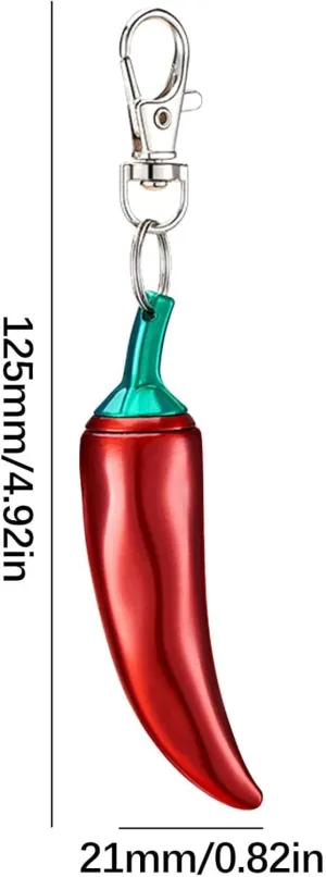 2 PCS Red Permanent Match Lighter Windproof Cool Kerosene Keychain Match Lighters Waterproof EDC Fire Starter