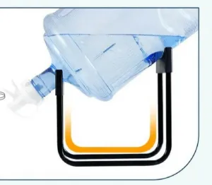 2 Pcs Set (Water Bottle Stand  Tap) (Without Bottle)