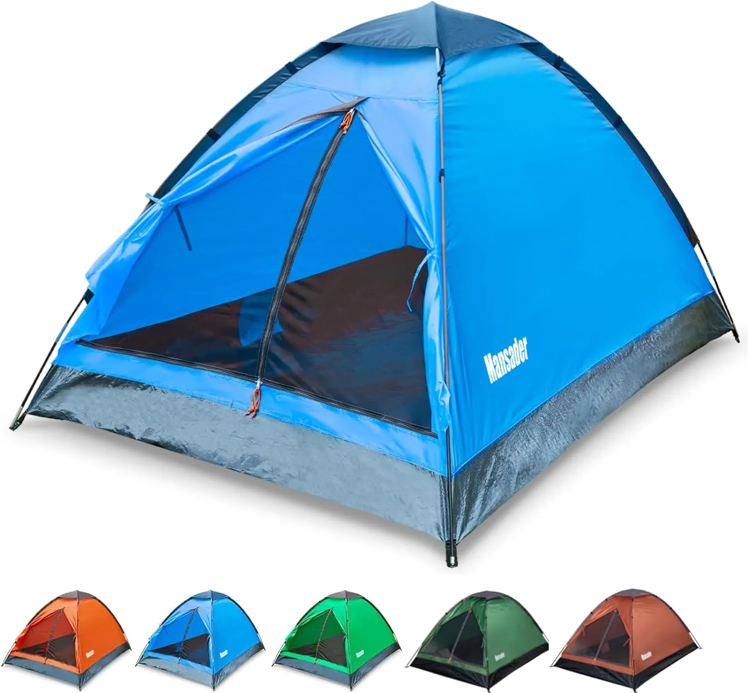 2 Person Camping Dome Tent,Waterproof Lightweight Portable Tents for Outdoor Camping Hiking Travel
