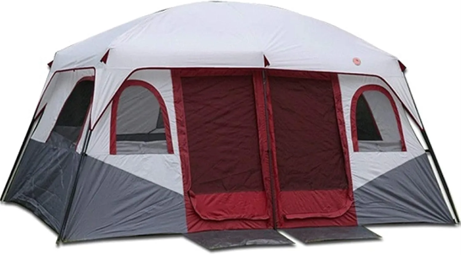 2021 Outdoor 6 8 10 12 Persons Beach Camping Tent Anti/Proof/rain UV/Waterproof 1room 1hall Fishing Tent Tents Blackout Tent Camping Tent, Red