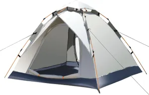 2/3/4 Person Dome Tents for Camping,Easy Setup,Automatic Pop Up Tent with Carry Bag,Waterproof Windproof Family Tents Portable,Backpacking Hiking Beach Outdoor with 2 Doors