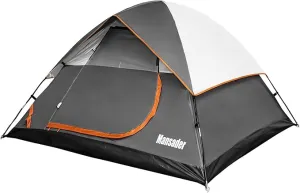 2/4 Person Camping Tent for Outdoor Camping Family Beach Hiking Travel