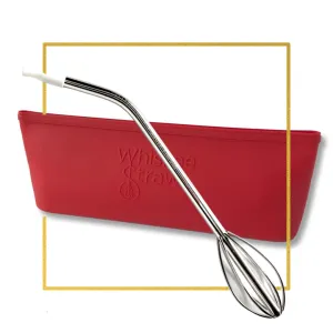 24oz WHISKEE STRAW   TRAVELER BAG