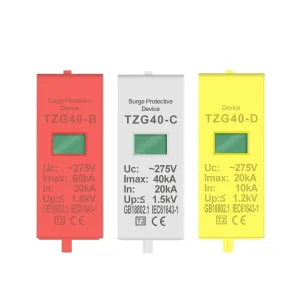 275V Replaceable Replacement Cartridge Inserts for AC SPD(30-60KA)