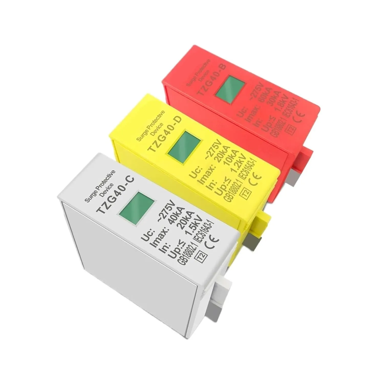 275V Replaceable Replacement Cartridge Inserts for AC SPD(30-60KA)