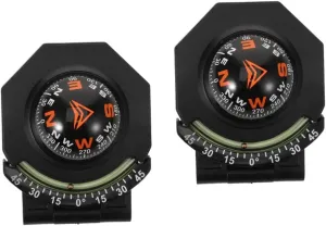 2pcs Digital Dashboard Compass for Cars Compass Car Dash Mount Marine Boat
