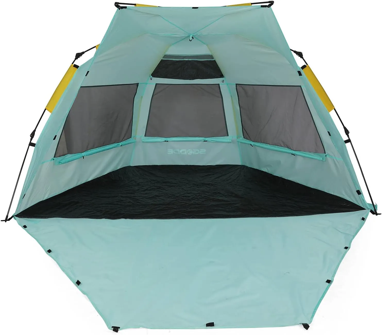 3-4 People 210T Camping Tent Waterproof and UP50  UV Resistant Outdoor Camping Beach Tent