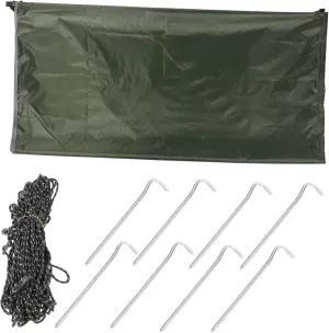 3-5 Person Waterproof Awning Cloth Large Pop up Tent Canopy for Beach Camping