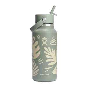 32 oz Wide Mouth with Flex Straw Cap