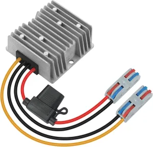360W DC-DC Boost Converter 10-22V to 24V 15A Step-Up Transformer - for Solar Panels, Industrial Equipment, Overcurrent/Overheat Protectors