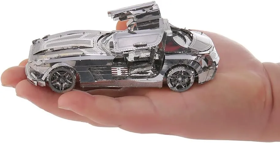 3D Metal Puzzle for Adults Teenagers Age 14  Butterfly Wings Sports Car Model Assembly Teenagers Toys