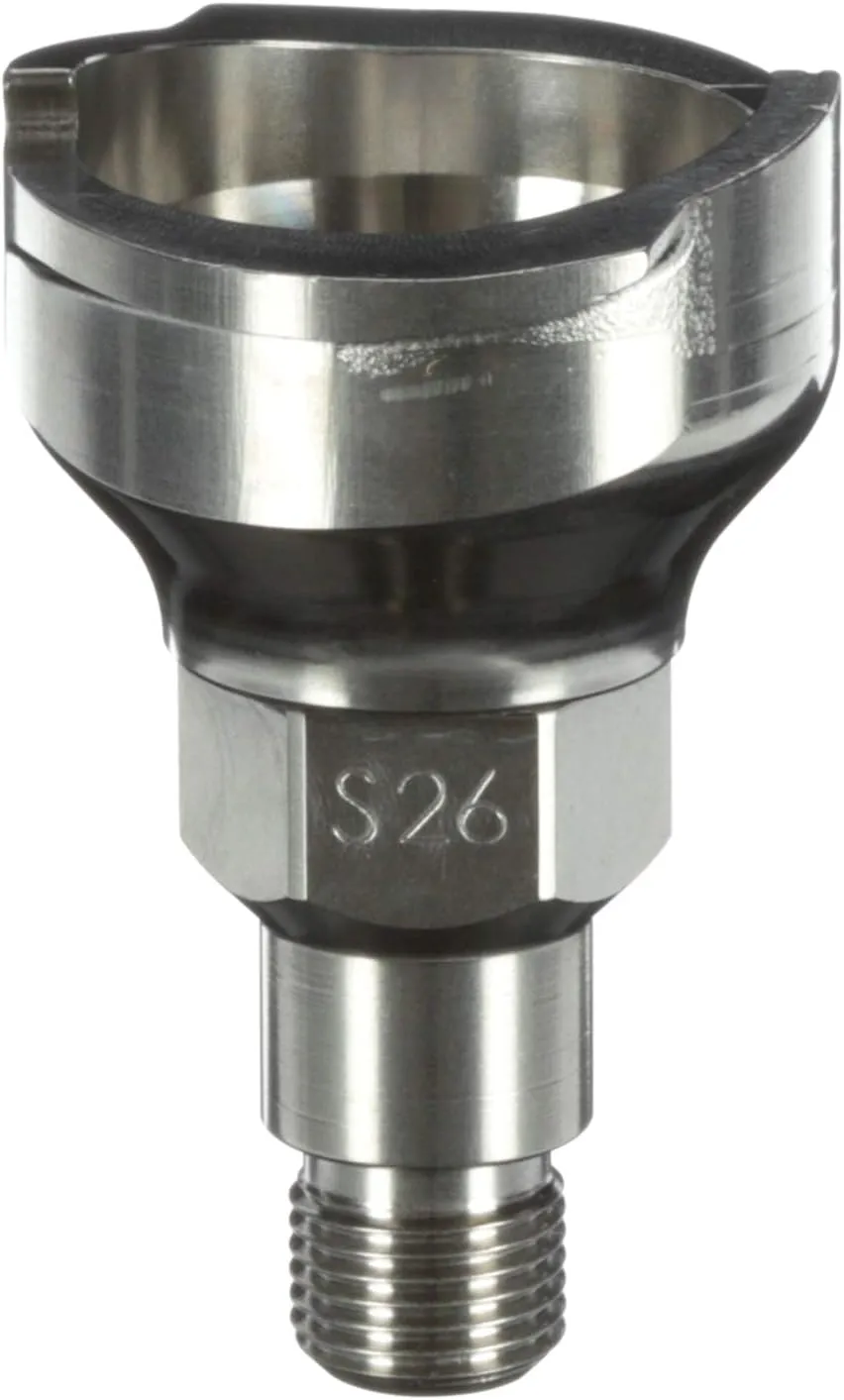3M PPS 2.0 Spray Gun Adapter #S26, 26118, 11 mm Male, 1.0 mm Thread, Connects Select Central Pneumatic and DeVilbiss Paint Guns to PPS 2.0 Paint Spray System, 1 Pack