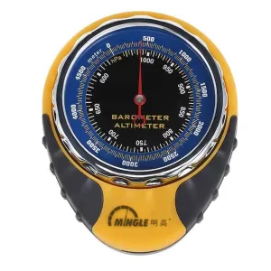 4-in-1 Altitude Meter - Altimeter, Barometer, Compass, Thermometer for Portable Camping and Hiking