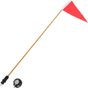 4ft Kayak Safety Flag Easy Install Base Boating Safety Kit Marine Accessories for Boats