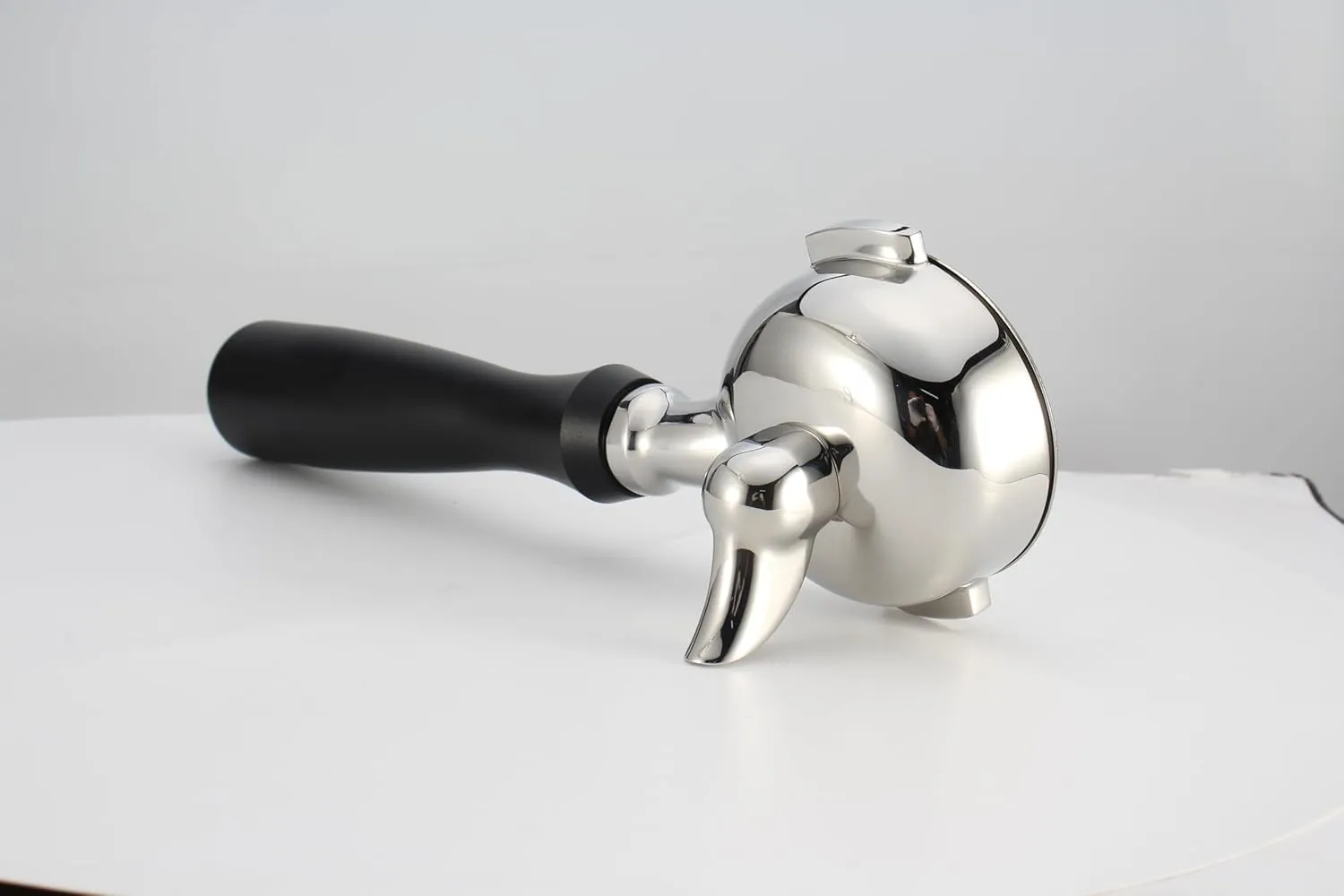 58mm Portafilter 2 Ears Single Spout Compatible with E61 Group Head, Flair 58, ECM, Rocket, Sanremo, Synesso, Slayer, VBM, with Filter Basket and Puck Screen, Anodized Aluminum Handle