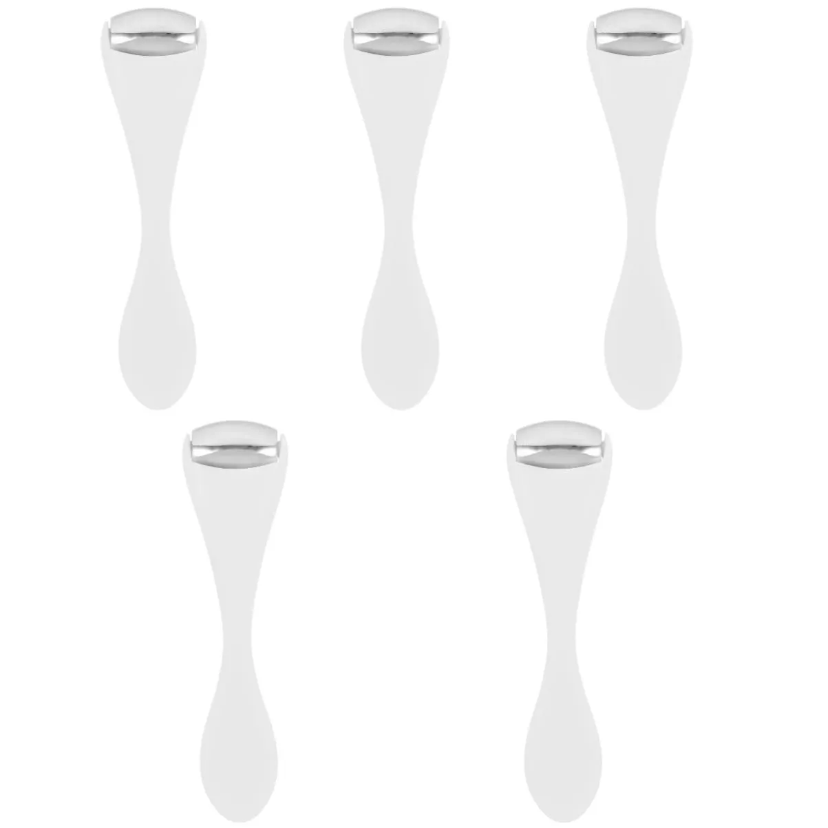 5pcs Practical Eye Cream Spoon Roller for Cooling Eye Facial Tool for Dark Circles Puffiness Relief Convenient Portable Design for Easy Application