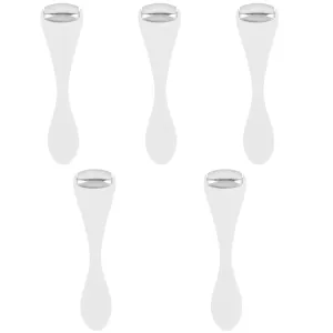 5pcs Practical Eye Cream Spoon Roller for Cooling Eye Facial Tool for Dark Circles Puffiness Relief Convenient Portable Design for Easy Application