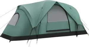 6-8 Person Family Camping Tent with Rainfly, Weather Resistant Dome Tents for Hiking Outdoor Camping Picnic Backyard, Easy Setup Tent with Portable Carry Bag