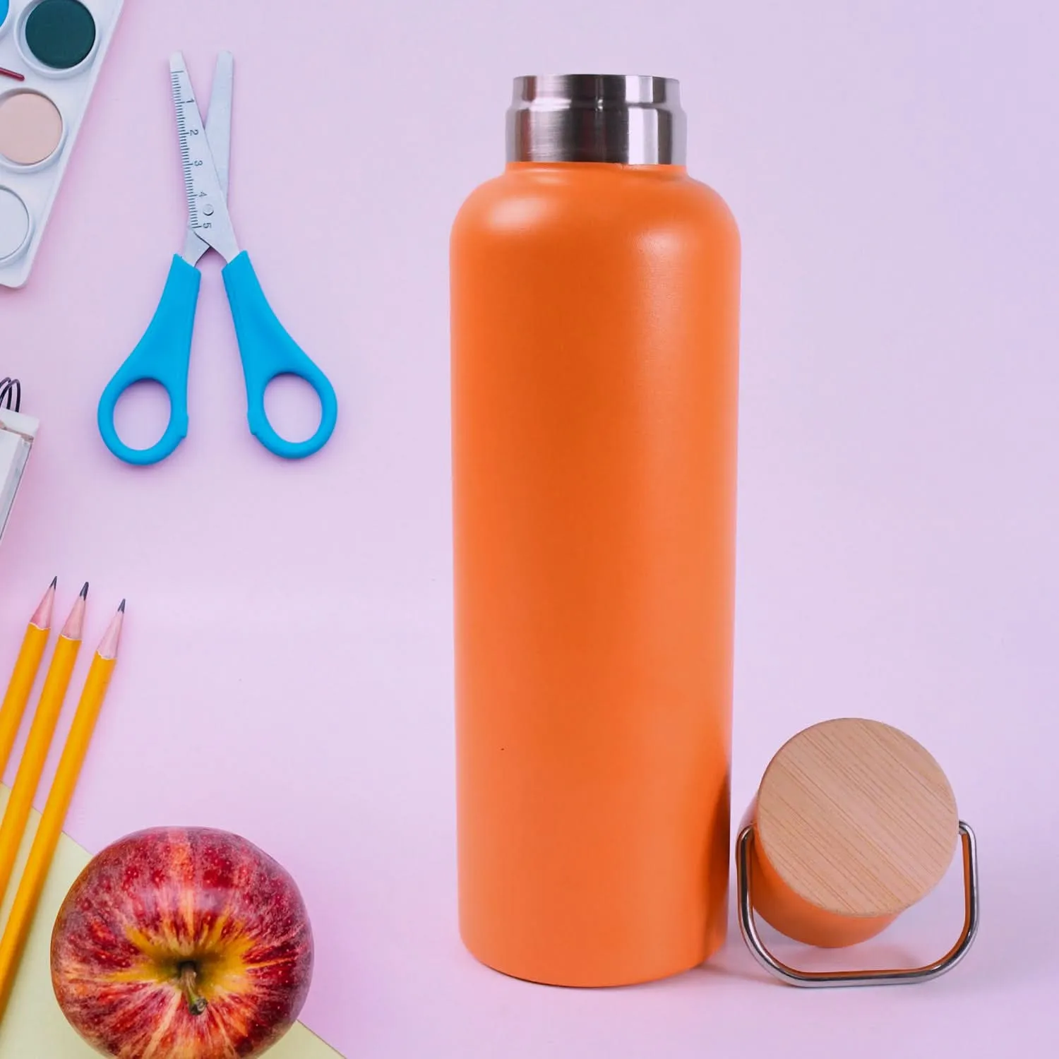 680ml Stainless Steel Leakproof Water Bottle