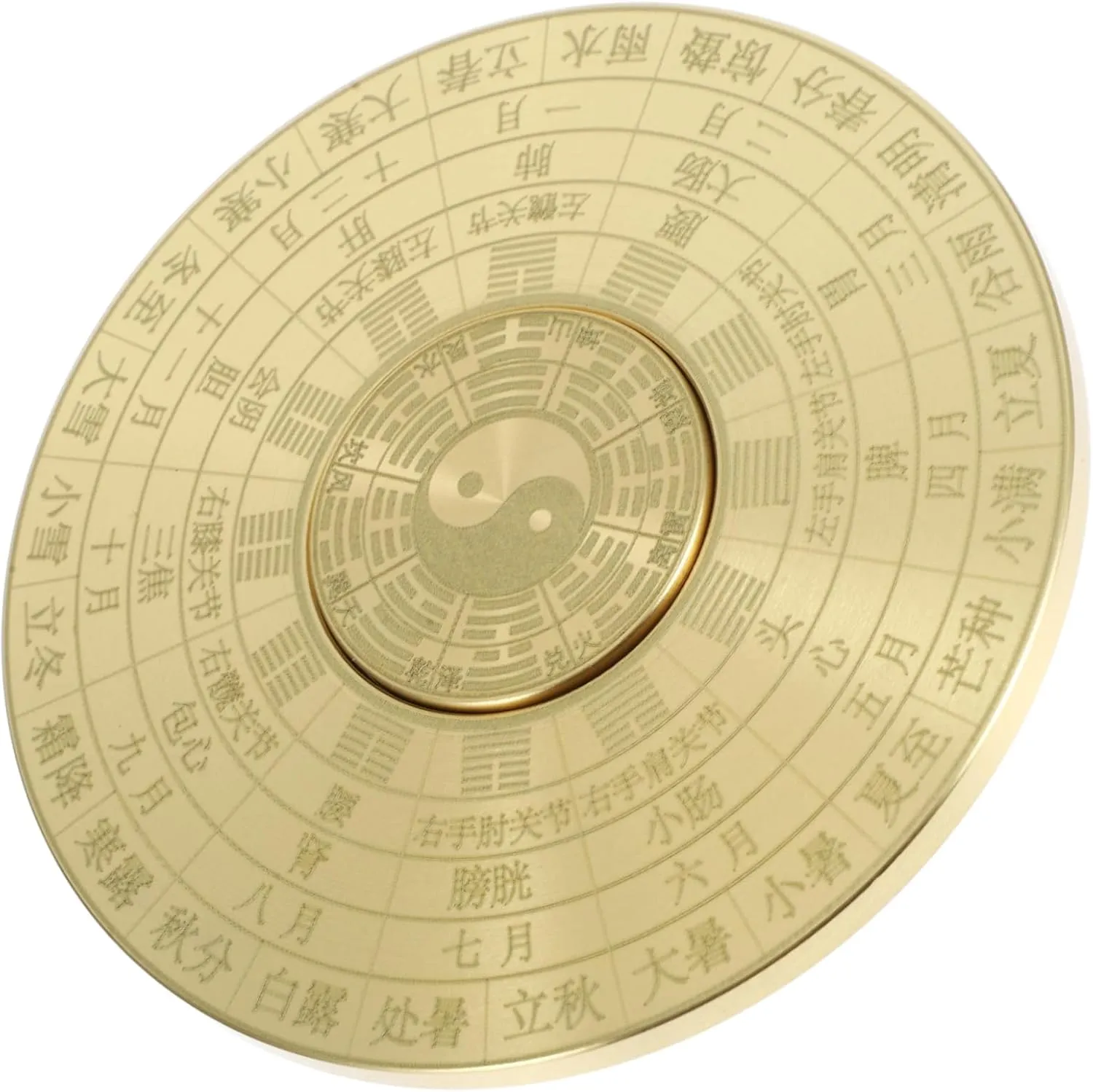 8 Diagrams Craft Decorative Compass Lightweight Small Taoist Ancient Compass Toy