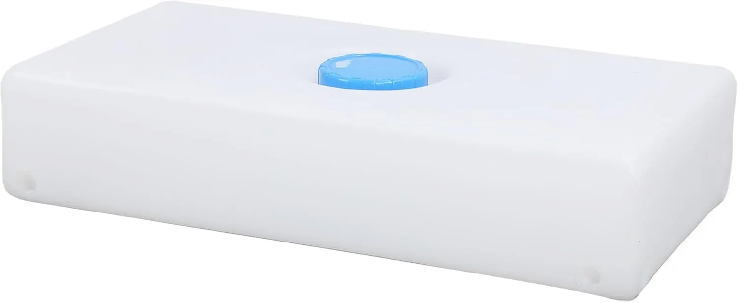 8 Gallons RV Water Holding, Leakproof RV Fresh and Gray Water, Water Holding with 85mm Water Inlet, LLDPE RV Fresh Water for Trailer Yacht Boat