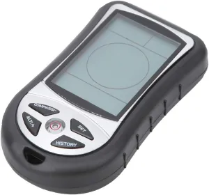 8 in 1 Altimeter -2300 to 2950ft Electronic Digital Altimeter Handheld Digital Altimeter with Hanging Strap for Climbing Hiking