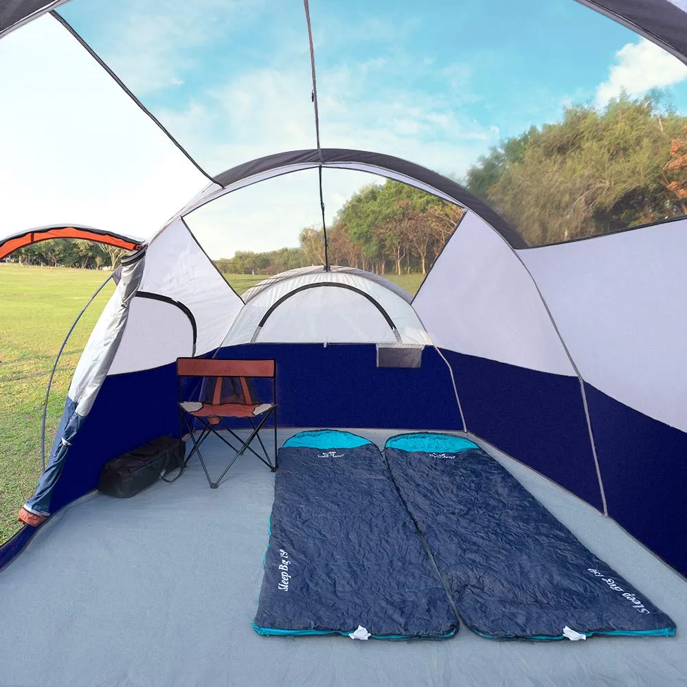 8-Person Tent - Blue