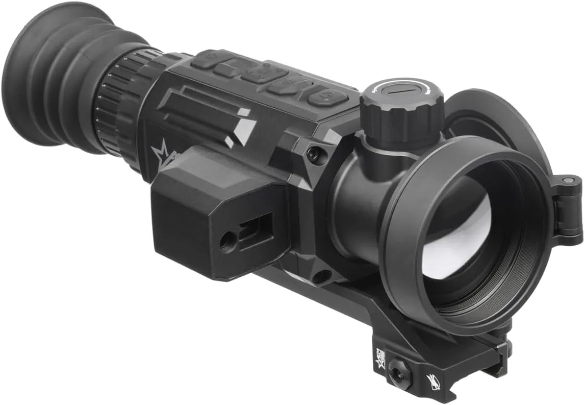 AGM Global Vision Secutor LRF Thermal Imaging Riflescope with 1000m Laser Rangefinder – Thermal Scope for Hunting with Digital Compass, Video Recording, OLED Display, WiFi, Waterproof