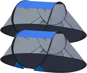 Akiky Pop Up Mosquito Tent for Camping,1 Person Camping Tent with Bug Screen Tent,Mosquito Net Foldable Portable for Adults Kids