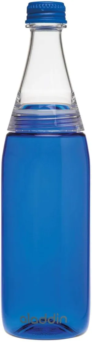 Aladdin Fresco Twist & Go Water Bottle, Blue, 0.6L