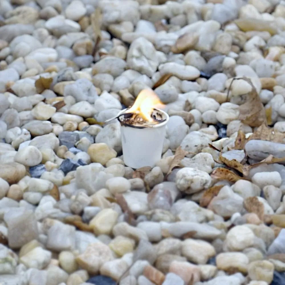 Allen's Wood Fire Starter Cups – Natural Wax & Wood Chip Firestarters for Campfires, Fire Sticks for Fireplace, Grilling & BBQ – 15 Min Burn – Clean Fire Start – Great for Travel & Hunting