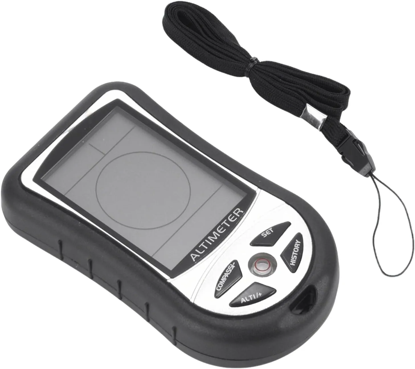 Altimeter - Multifunction Digital Outdoor Tracker with Compass Barometer Thermometer | Handheld Weather Device with Backlight for Hiking and Climbing Navigation