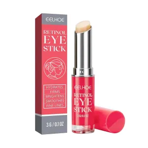AMALIA Retinol Eye Stick, Anti-Aging Under Eye Treatment, Retinol Cream, Reduces Fine Lines and Dark Circles