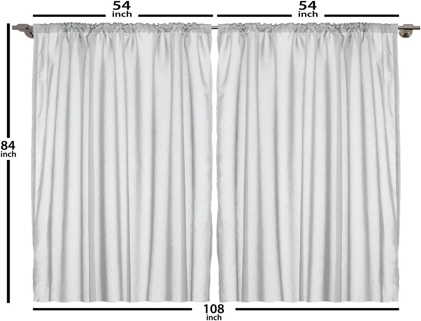 Ambesonne Alaska Mountains Curtains, Arctic Landscape Hiking Alaska Mountains Scenery in USA Wilderness, Living Room Bedroom Window Drapes 2 Panel Set, 108" X 84", Green Blue