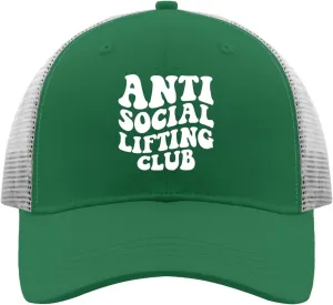 Anti Social Lifting Club Sun Hat Mom Hat Apricot Mens Hats and Caps Gifts for Him Beach Hat