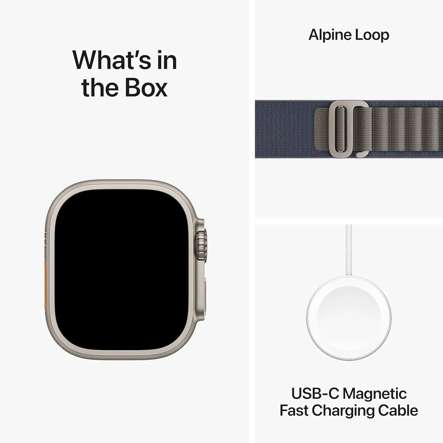 Apple Watch Ultra 2 [GPS   Cellular 49mm] Smartwatch with Rugged Titanium Case & Blue Alpine Loop Small. Fitness Tracker, Precision GPS, Action Button, Extra-Long Battery Life