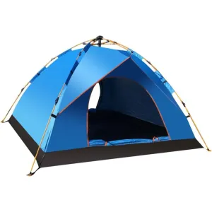 Arabest Camping Tent - 3-4 Person Family Tent Instant Easy Set up Tent with Carry Bag, Waterproof Windproof Pop Up Tent for Camping, Hiking, Mountaineering