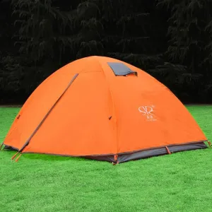 Automatic Hydraulic Double Layer Tent Camping Beach Outdoor Hiking Fishing Trip, UV Resistant Waterproof Pop Up(Color:B)