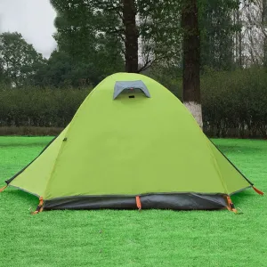 Automatic Hydraulic Double Layer Tent Camping Beach Outdoor Hiking Fishing Trip, UV Resistant Waterproof Pop Up(Color:C)