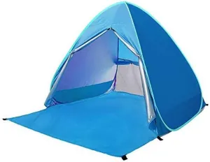 Automatic Tent Outdoor 3-4 People Two Rooms and One Living Room Family Double 2 People Double Camping Field Camping Long Account Foreign Waterproof Zipper